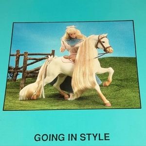 Vintage Barbie Card 1989 Barbie Just Us Girls Game Replacement Piece